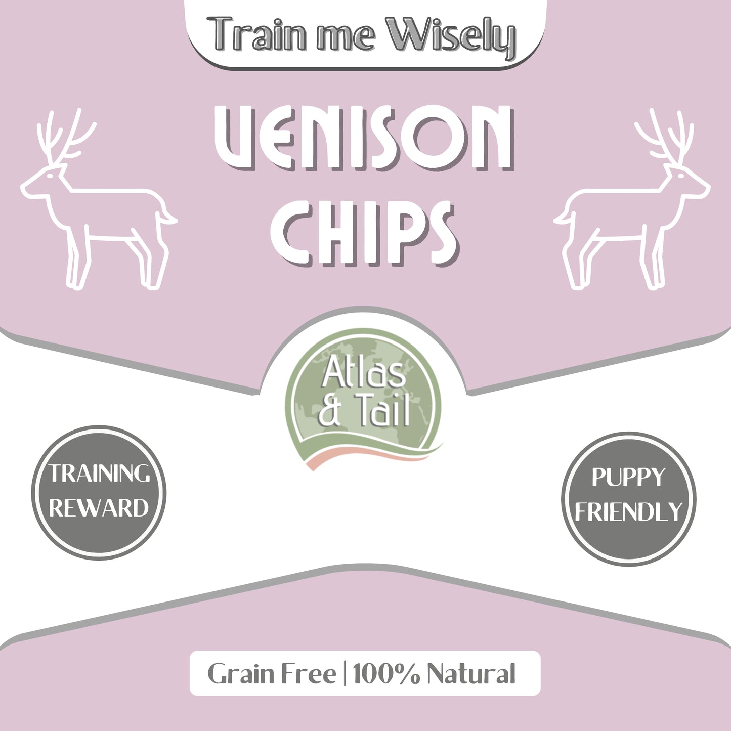 Venison Chips 100g