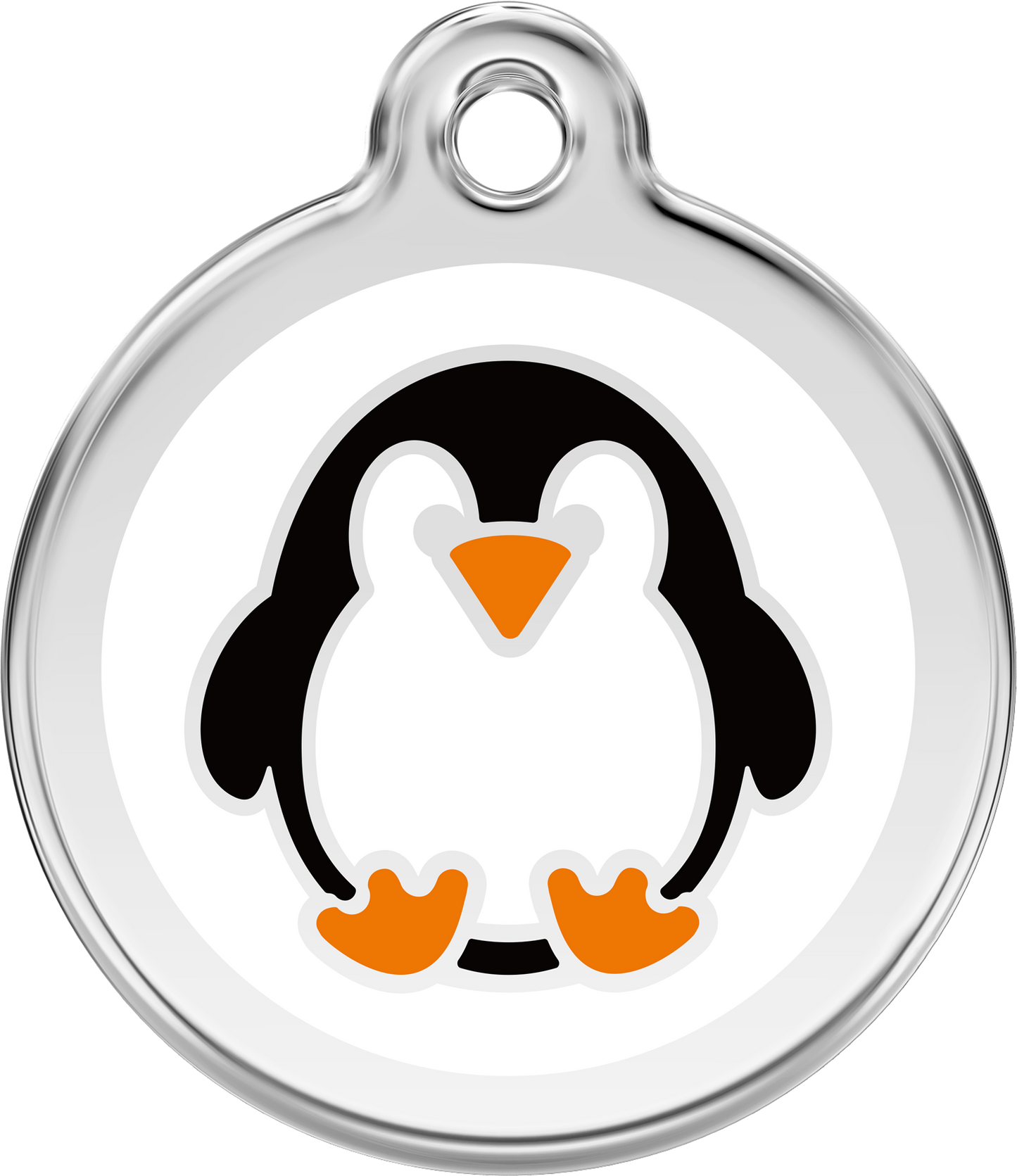 Penguin Icon Pet ID Tag (PE)