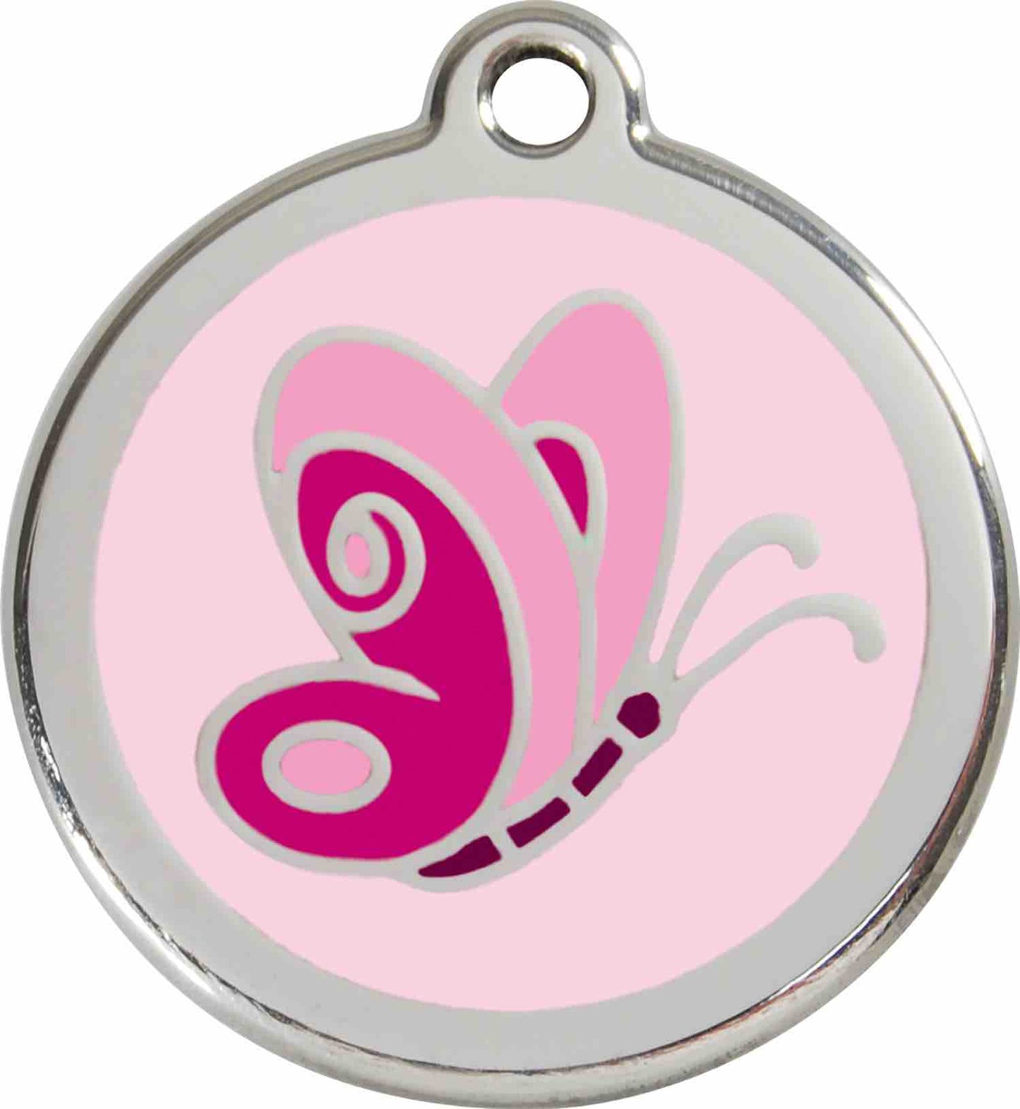 Butterfly Icon Pet ID Tag