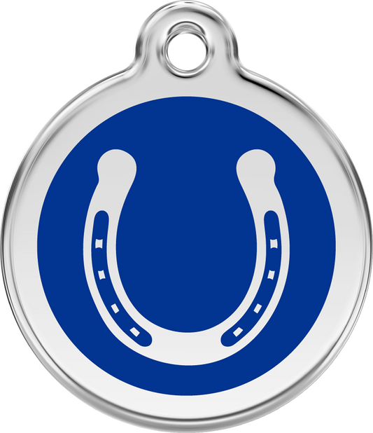 Horseshoe Icon ID Tag (HS)