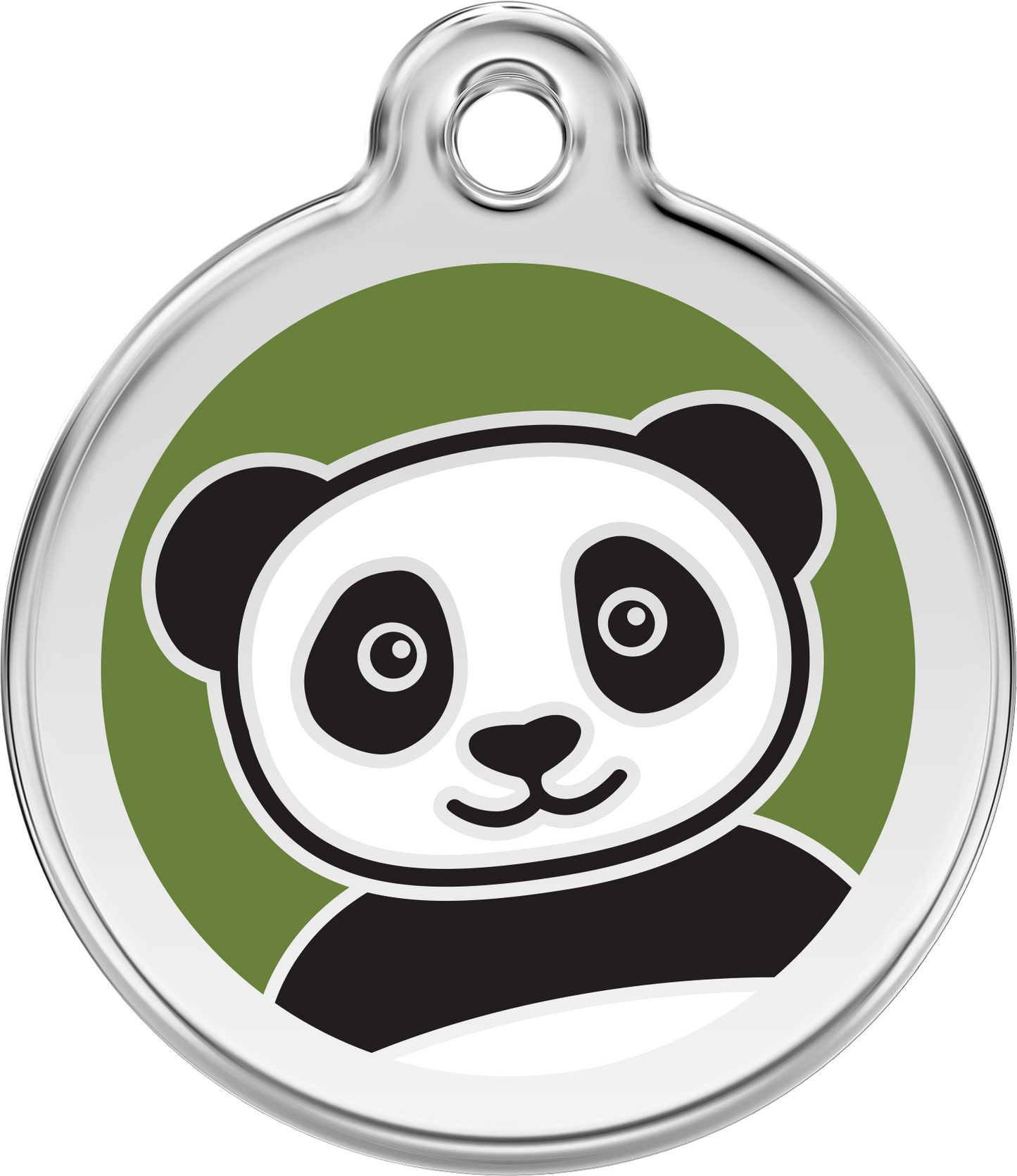 Panda Bear Icon Pet ID Tag (PA)