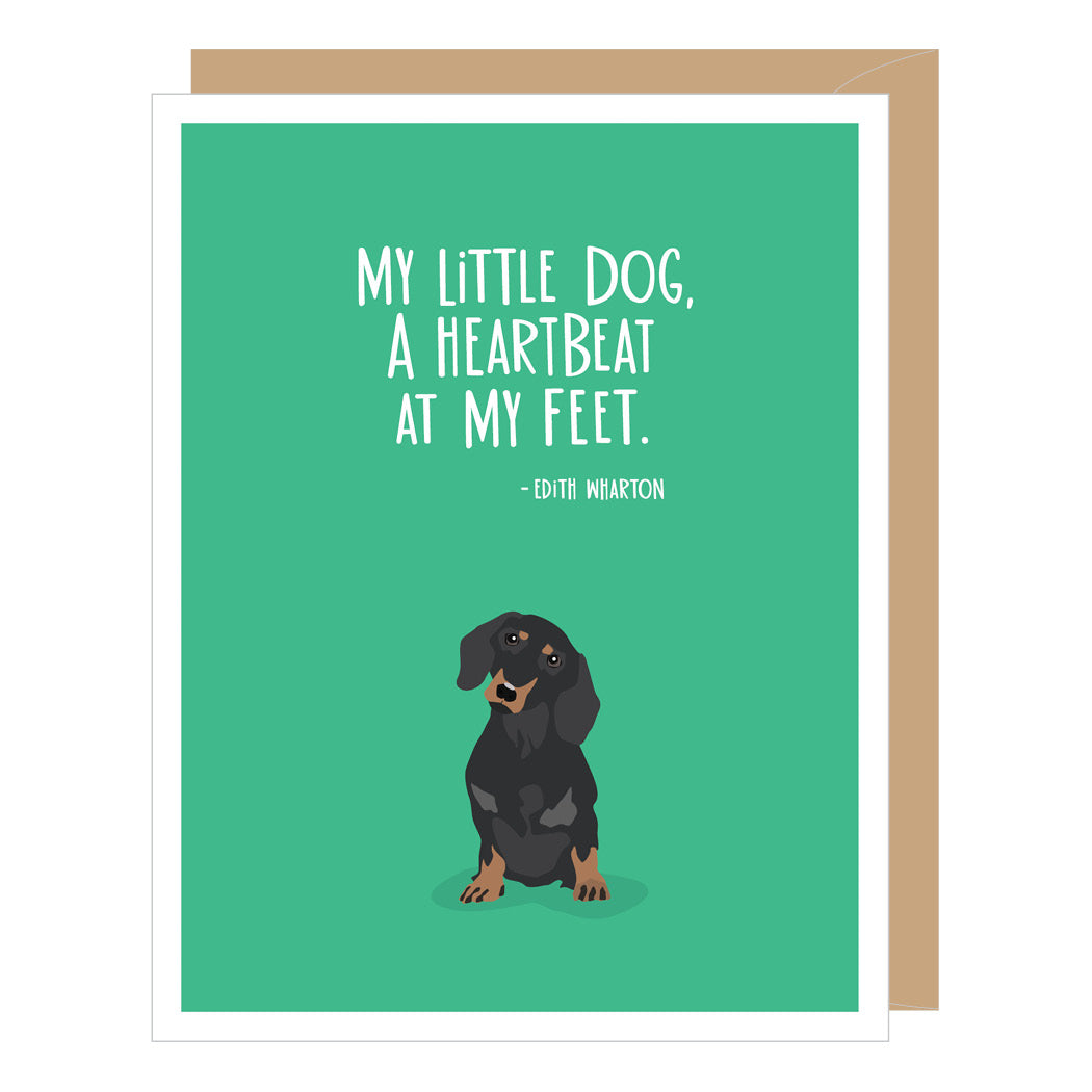 Little Dog Greeting Card
