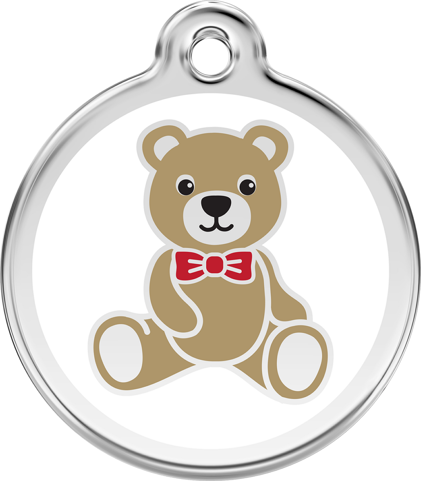 Teddy Bear Icon Pet ID Tag (TB)
