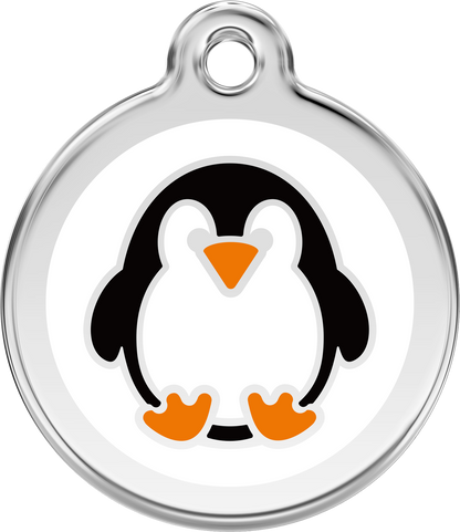 Penguin Icon Pet ID Tag (PE)
